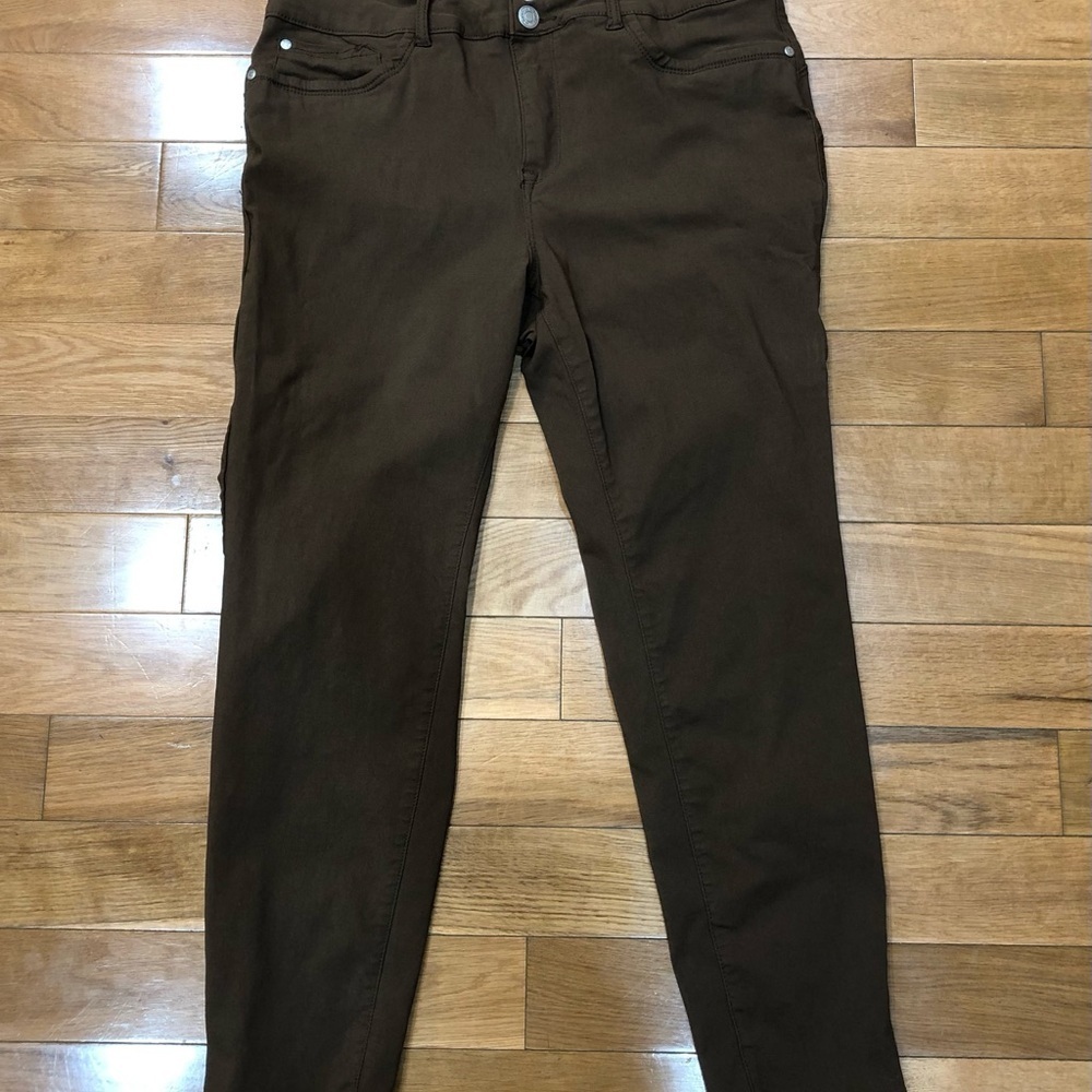 Indigo Poppy Woman’s Brown Pants Size 16